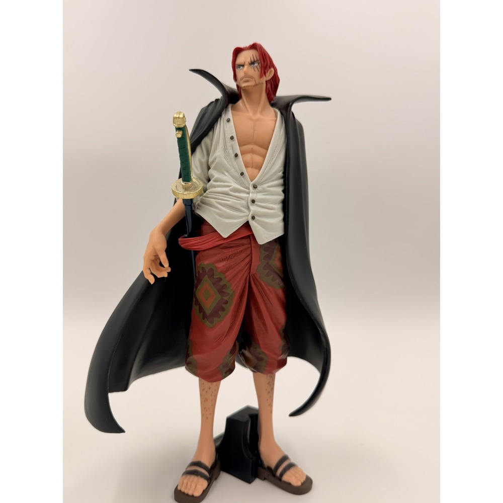 Banpresto One Piece DXF The Grandline Men Vol 2 Shanks Anime Figure Red Hair